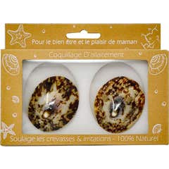 Coquillages Irreversíveis dallaitement Diamtre 6cm T-M 2unts