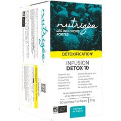 Nutrigée Detox 10 Infusão 30 Sachês