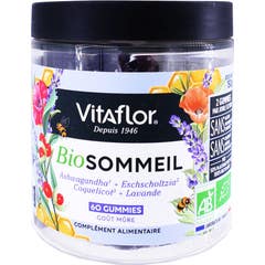 Vitaflor Bio Sono Gomas Sabor Amora 60 Unidades