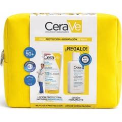 CeraVe Pack Travel Kit Loção Protetora Spf50 + Hidratante