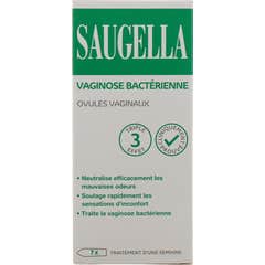 Saugella Óvulos Vaginais Vaginose Bacteriana 7 Unidades