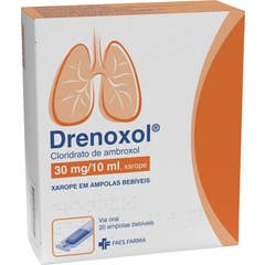 Drenoxol Ambroxol 30mg/10ml Xarope Ampolas 20x10ml