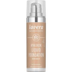 Lavera Hyaluron Liquid Foundation Nro 03 Warm Nude 30ml