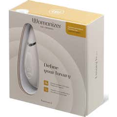 Womanizer Premium 2 Estimulador de Clítoris Gris 1ud