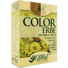 Color Erbe Tinte Vegetal Sin Amoniaco 6 Rubio Claro 135ml