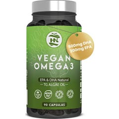 HN Vegan Omega 3 EPA & DHA Natural Óleo de Algas 90 caps