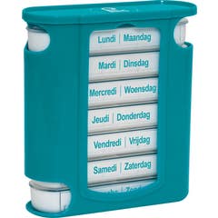 Plic Caixa Comprimidos Tour Semanal 4 Compartiment/Dia 1 Unidade