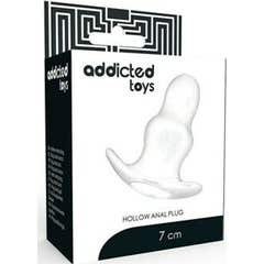 Diluidor Anal de Brinquedos Viciado Pequeno 7cm Transparente 1pc
