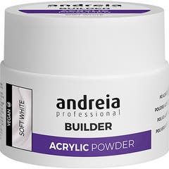 Andreia Pó Acrílico Profissional de Pó Acrílico de Unhas Branco S 35g