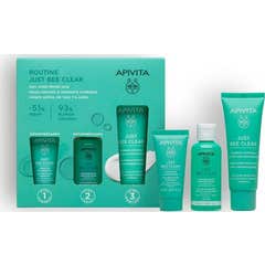Apivita Coffret Routine Just Bee Clear