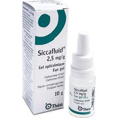 Siccafluid 2.5mg/g Gel Oftálmico 10g