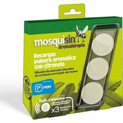 Mosquisin Kit Recarga Pulseiras Aromáticas 3 Unidades