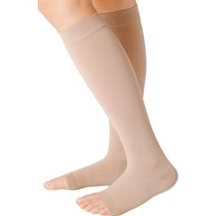 Juzo Soft Meia Ad 2001 Iii Normal Tamanho 3M Amêndoa Abert 1 Par