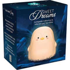 Sweet Dreams Pingüino Lámpara Nocturna Silicona 27043 1ud