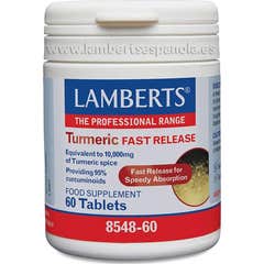 Lamberts Cúrcuma De Liberación Rápida 60 Tabs Lamberts,