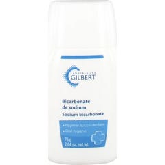 Bicarbonato de Sódio Gilbert 75g Bicarbonato de Sódio Gilbert 75g