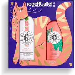 Roger & Gallet Caixa Água Perfumada Bem-Estar Fleur De Figuier 100ml + Leite Corporal