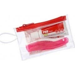 Kit PHB® Total Travel Toothpaste 15ml + Escova de Dentes de Viagem 1 peça