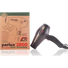 Parlux Ionic & Ceramic 3800 Secador de cabelo Preto 1pc