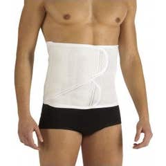 Wellness Girdle Abd Algodão Branco L