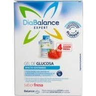 DiaBalance Especialista gel efeito glicose morango afiada 4 envelopes