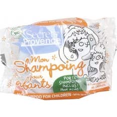 Shampoo Sólido Orgânico Secrets de Provence para Crianças 85gr + Gancho