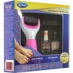 Scholl Velvet Smooth Diamond Cristais rosa 1ud
