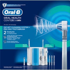 Oral-B Pack Irrigador Dentário Oxyjet + Escova Dentária Eléctrica Pro 900