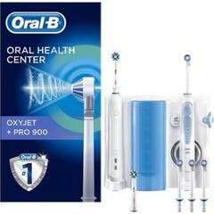 Oral-B Pack Irrigador Dentário Oxyjet + Escova Dentária Eléctrica Pro 900