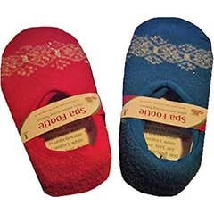 Airplus Aloe Spa Footies Preto 1 Par