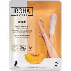 Iroha Nature Meias de Reparação Peach 1pc