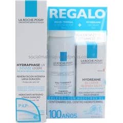 La Roche Posay Pack Hydraphase hidratante intensivo leve 50ml + água termal 50g + BB Creme 15ml