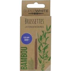 Escova de Bambu Superbranca 9mm 8uts