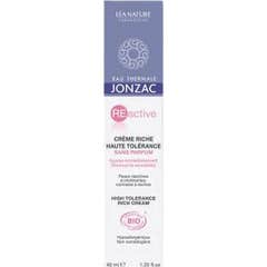 Jonzac Reactive Control Crema Rica Calmante Bio 40ml Jonzac Reactive Control Crema Rica Calmante Bio 40ml