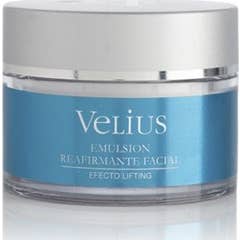 Frasco de Emulsão Reafirmante Facial Velius 50ml