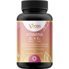 Vecos Nucoceuticals Vitamina D3 + K2 60caps
