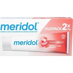 Meridol Cuidado Completo Gengivas e Dentes Sensíveis 2x75ml