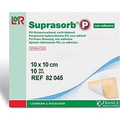 Suprasorb Almofadas Estéreis Não-Adesivas 10x10cm 10 pcs