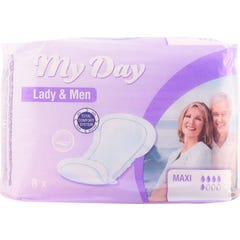 Meus Pads de Incontinência de Dia Maxi 8pcs