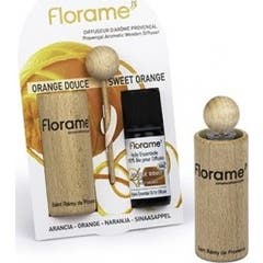 Florame Difusor Provençal + Óleo Essencial Laranja Doce 10 ml