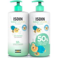 Isdin Baby Naturals Gel Champô 2x400ml