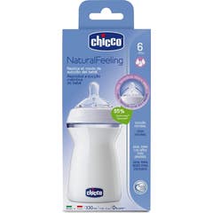 Chicco NaturalFeeling Fluxo Rápido Neutro Neutro 6M+ 330ml
