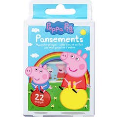 Adisphar Peppa Pig Apósitos 4 Tamaños 16 Diseños 22uds
