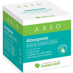 Absopress LMV Coesive Bandage Branco 3x7cm 1pc