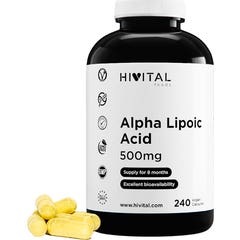 HIVITAL Ácido Alfa Lipoico ALA 500 mg 240 cáps