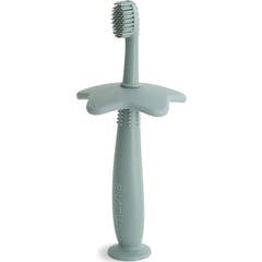 Mushie Cepillo Aprendizaje Silicona Verde Estrella 1ud