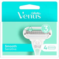 Gillette Venus Smooth Sensitive Recambio Maquinilla 4uds