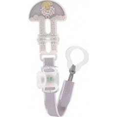 Broche Cadenita De Chupete Mam Clip It! & Cover Broche Con Prote