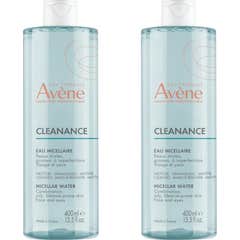 Avene Clenanance Agua Micelar 2x400ml