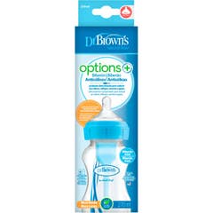 Dr. Brown's Wide Mouth Bottle Options+ Azul 270ml